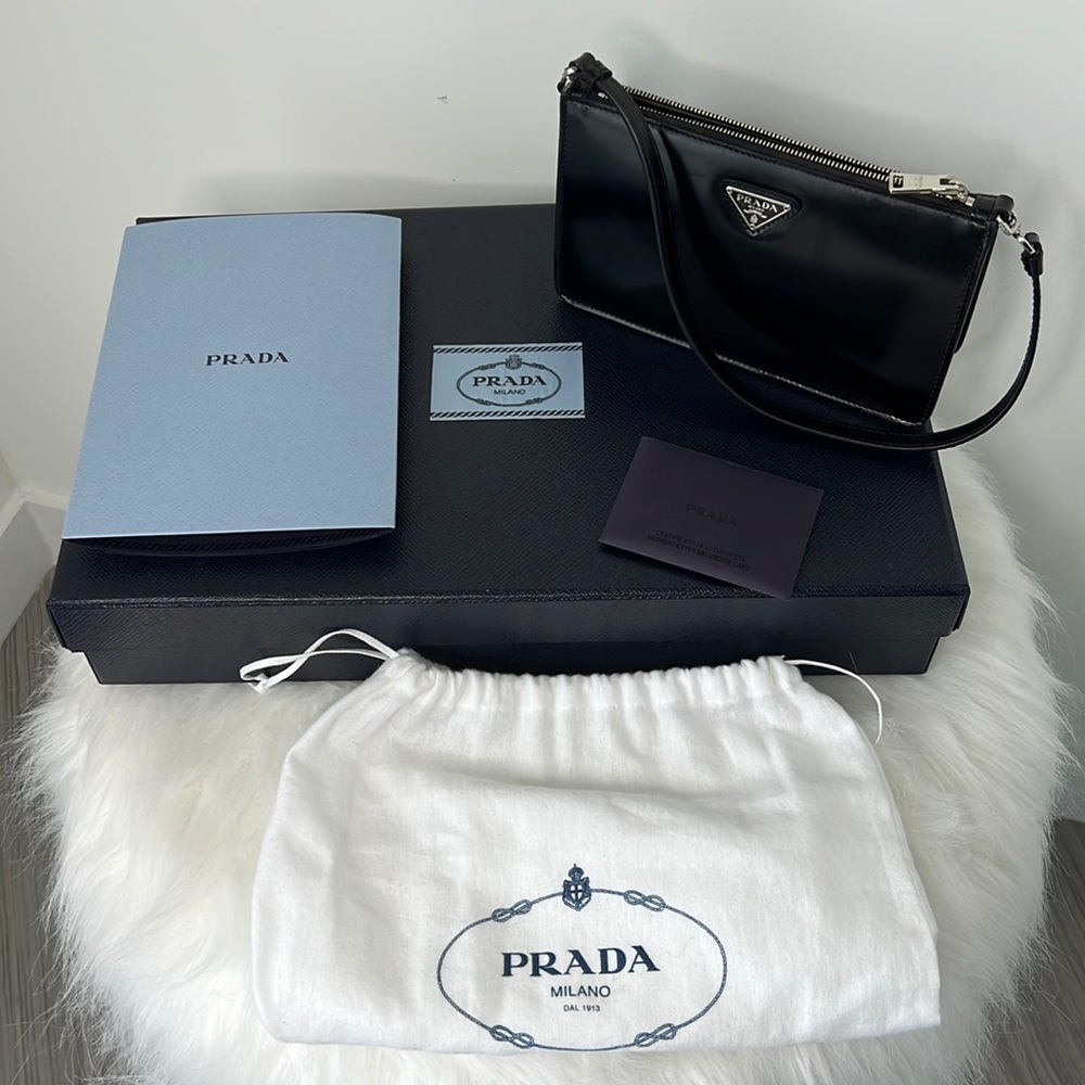 PRADA ‘Brushed Leather mini-bag’